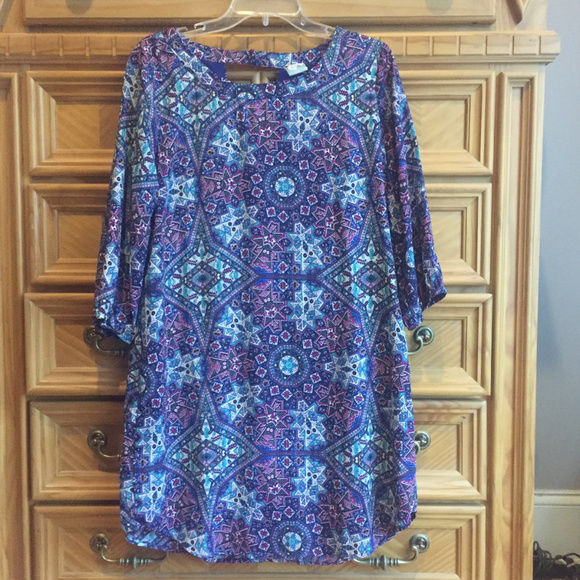 Pink Owl Boutique Dress Size Large - Picture 1 of 2